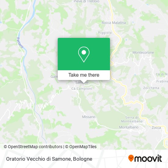 Oratorio Vecchio di Samone map