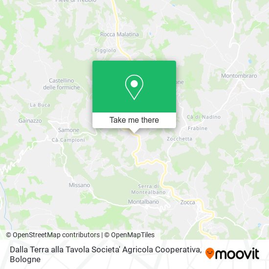 Dalla Terra alla Tavola Societa' Agricola Cooperativa map