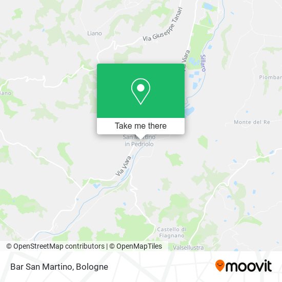 Bar San Martino map