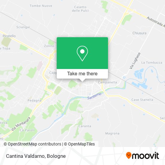 Cantina Valdarno map