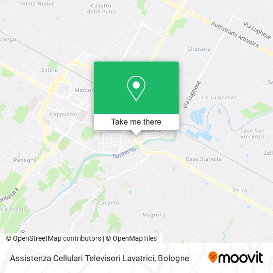 Assistenza Cellulari Televisori Lavatrici map