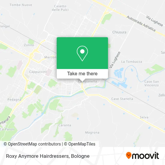 Roxy Anymore Hairdressers map