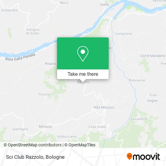 Sci Club Razzolo map