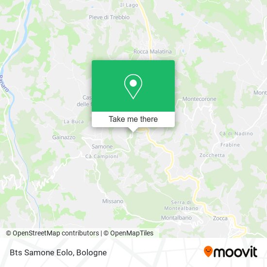 Bts Samone Eolo map