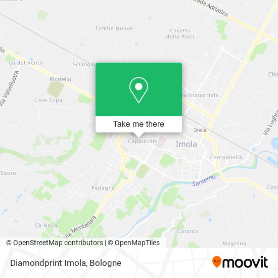 Diamondprint Imola map