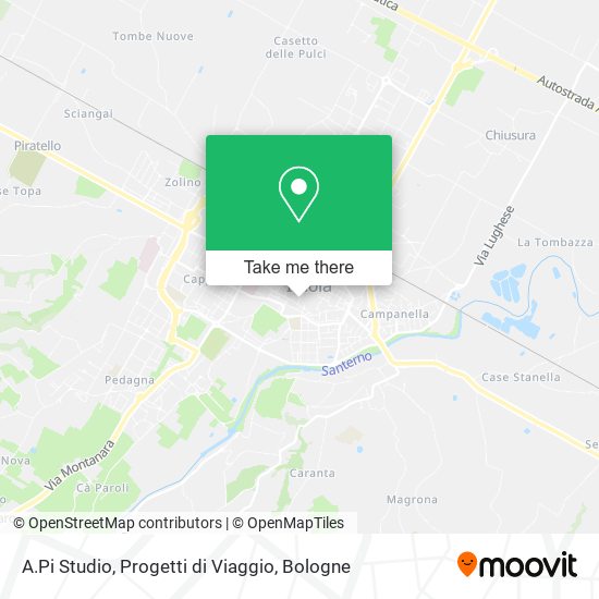 A.Pi Studio, Progetti di Viaggio map