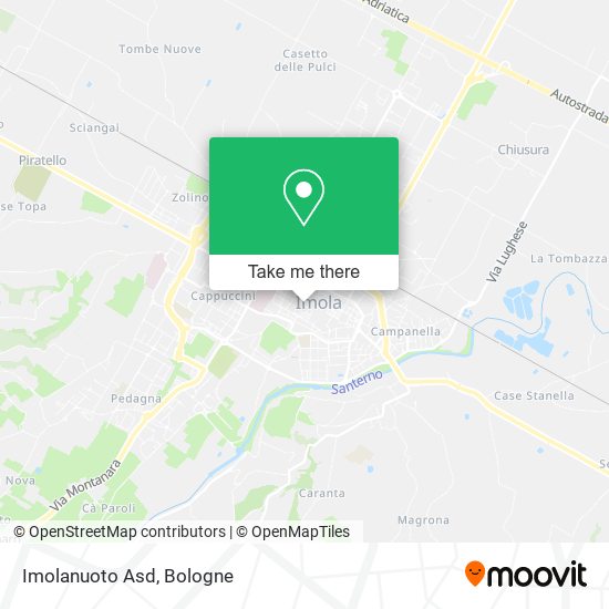 Imolanuoto Asd map