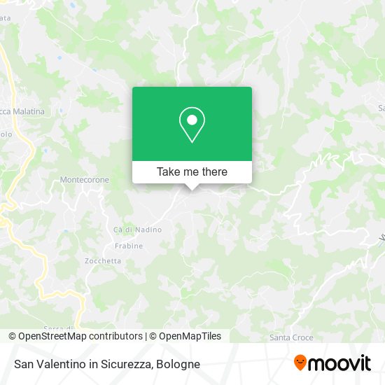 San Valentino in Sicurezza map