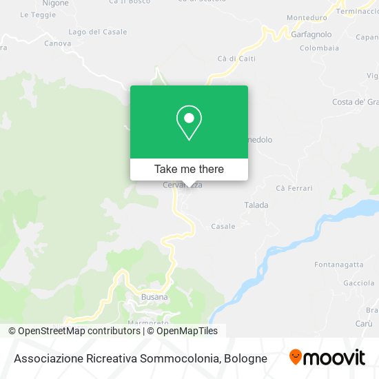 Associazione Ricreativa Sommocolonia map