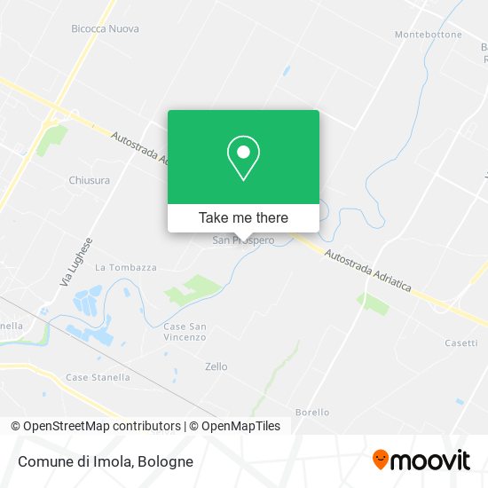 Comune di Imola map