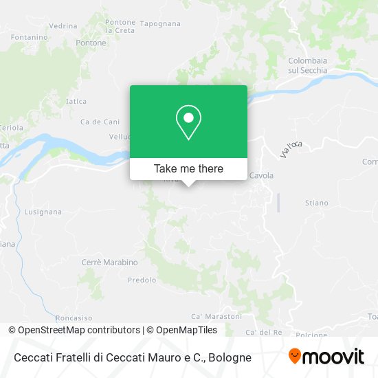 Ceccati Fratelli di Ceccati Mauro e C. map