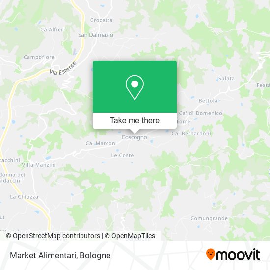 Market Alimentari map