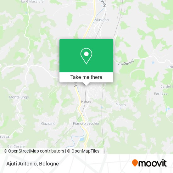 Ajuti Antonio map