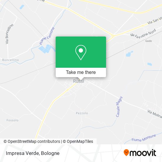 Impresa Verde map