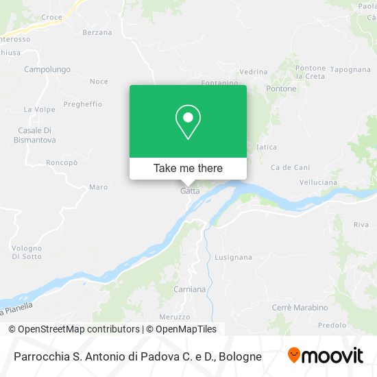 Parrocchia S. Antonio di Padova C. e D. map