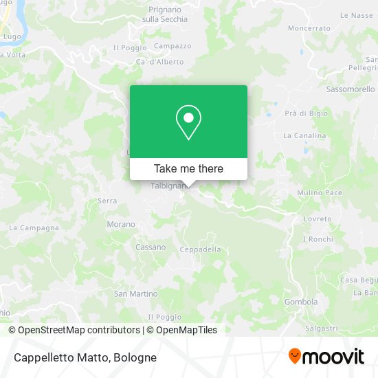 Cappelletto Matto map