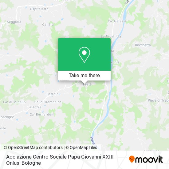 Aociazione Centro Sociale Papa Giovanni XXIII-Onlus map