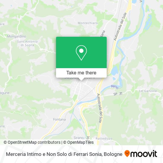 Merceria Intimo e Non Solo di Ferrari Sonia map