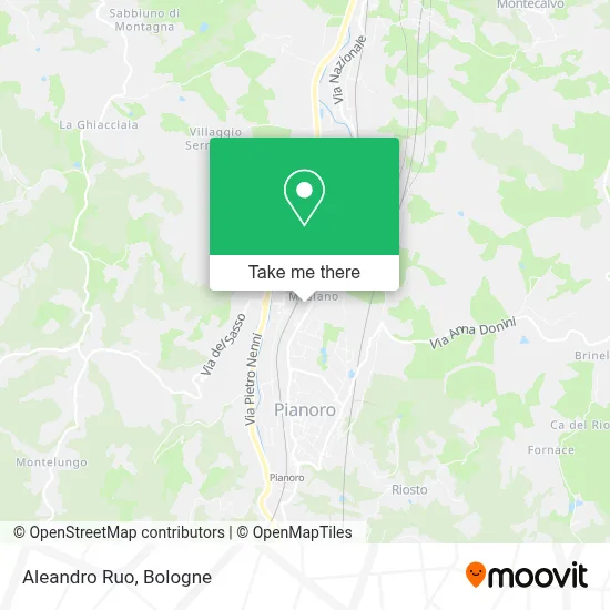 Aleandro Ruo map