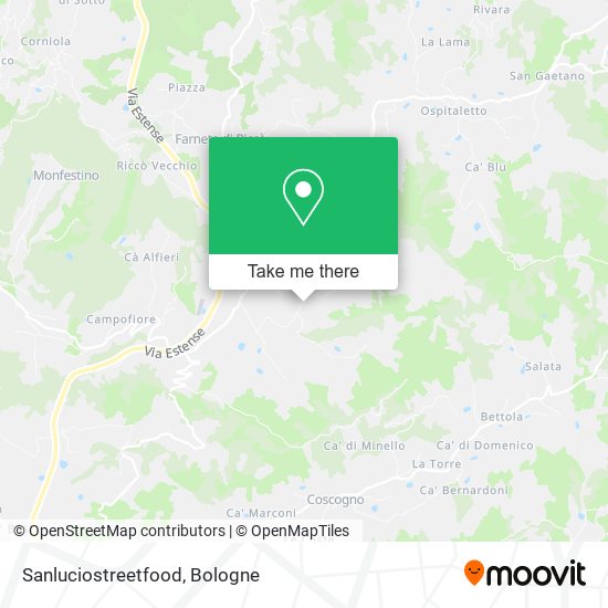 Sanluciostreetfood map