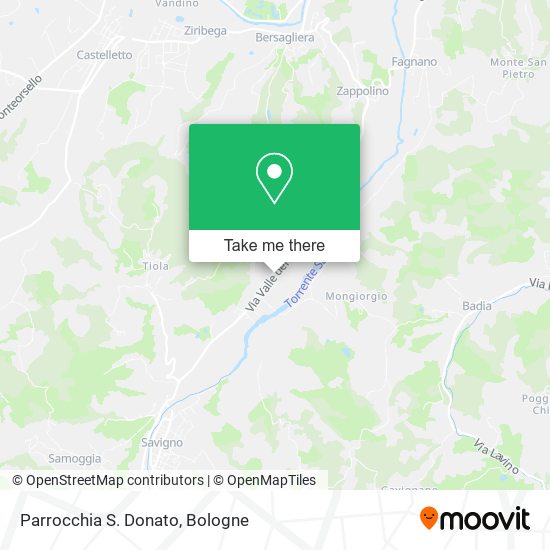 Parrocchia S. Donato map