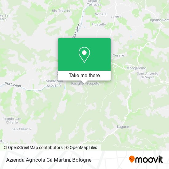 Azienda Agricola Cà Martini map