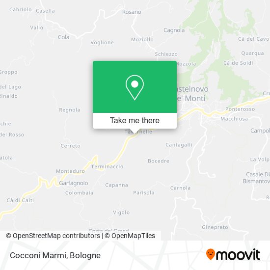 Cocconi Marmi map