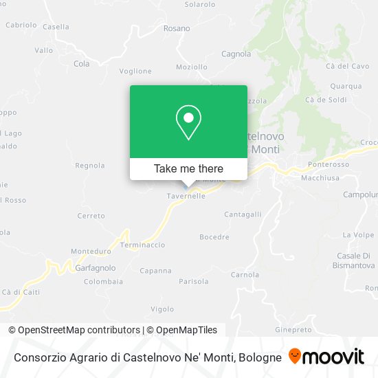 Consorzio Agrario di Castelnovo Ne' Monti map
