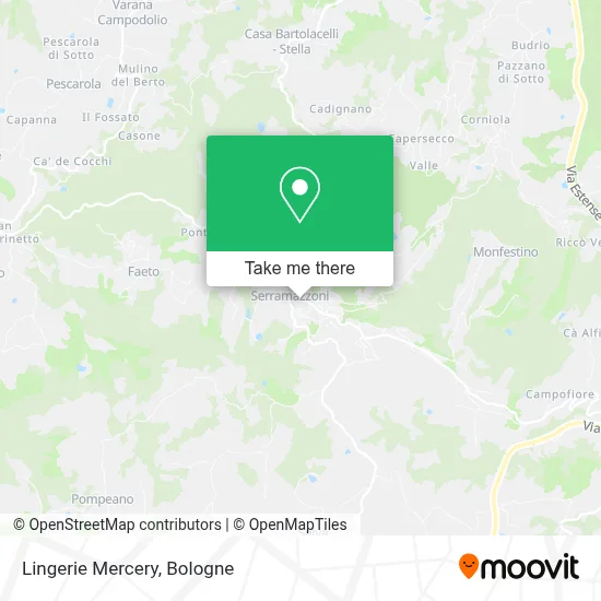 Lingerie Mercery map