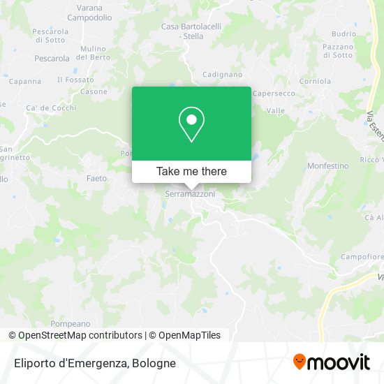 Eliporto d'Emergenza map