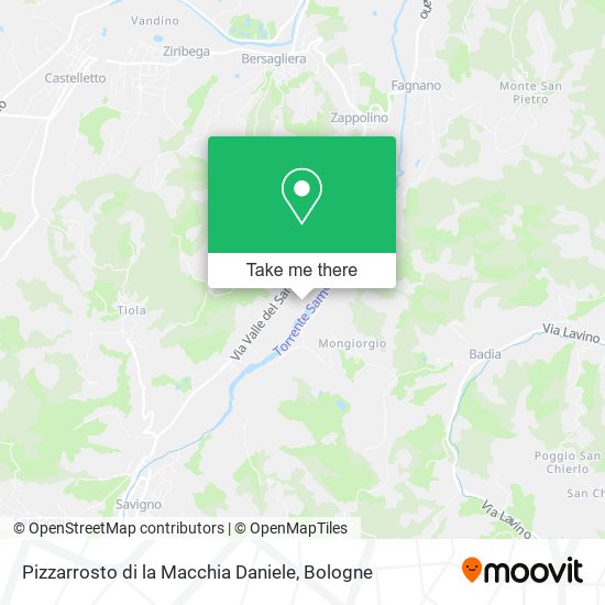 Pizzarrosto di la Macchia Daniele map
