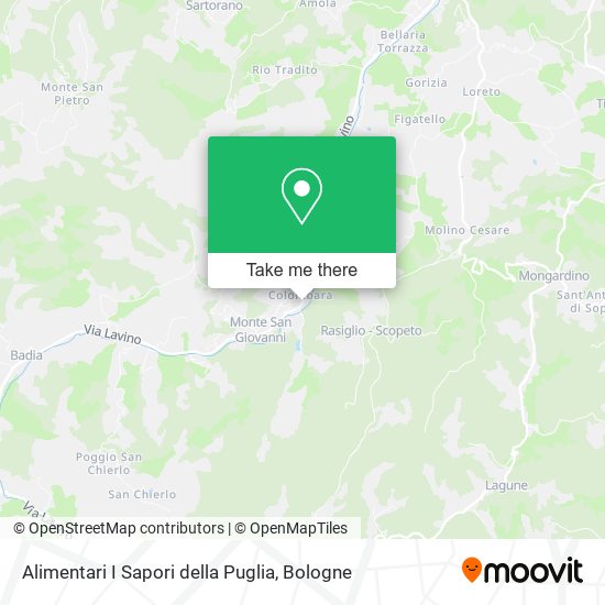 Alimentari I Sapori della Puglia map