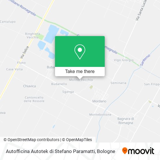 Autofficina Autotek di Stefano Paramatti map