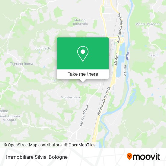 Immobiliare Silvia map