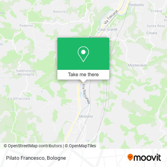 Pilato Francesco map
