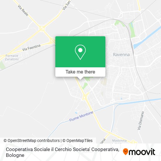 Cooperativa Sociale il Cerchio Societa' Cooperativa map