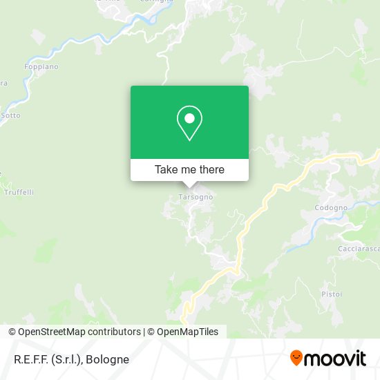 R.E.F.F. (S.r.l.) map