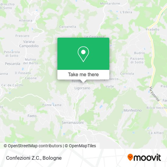 Confezioni Z.C. map