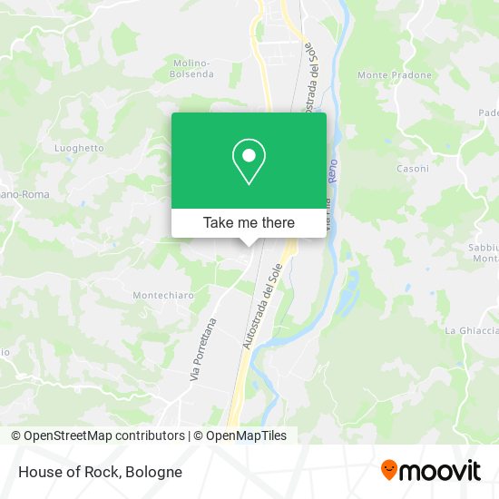 House of Rock map