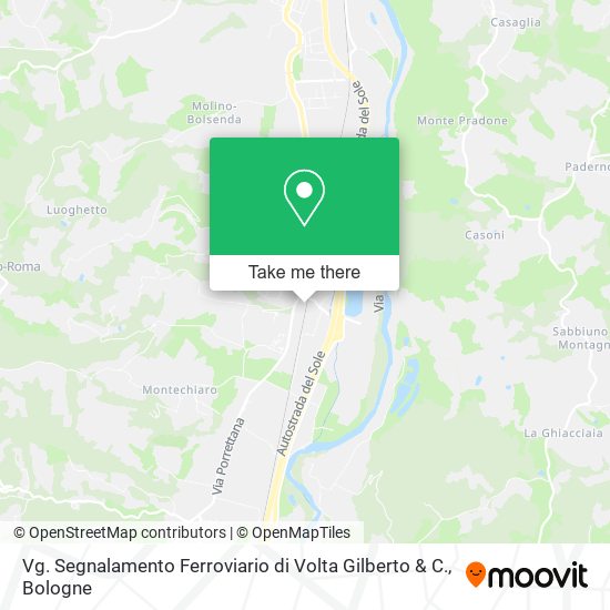 Vg. Segnalamento Ferroviario di Volta Gilberto & C. map