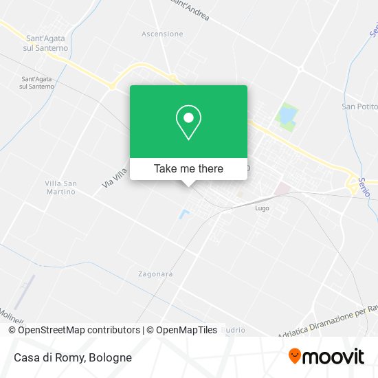 Casa di Romy map