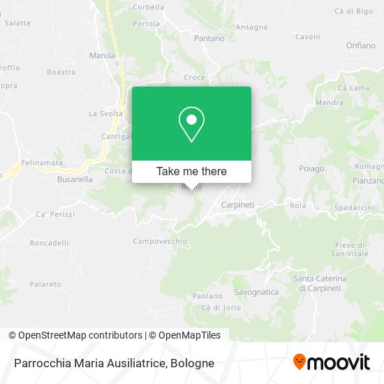 Parrocchia Maria Ausiliatrice map