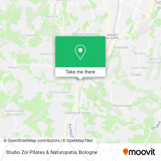 Studio Zoì Pilates & Naturopatia map
