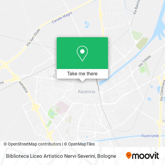 Biblioteca Liceo Artistico Nervi-Severini map