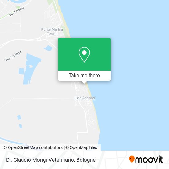 Dr. Claudio Morigi Veterinario map