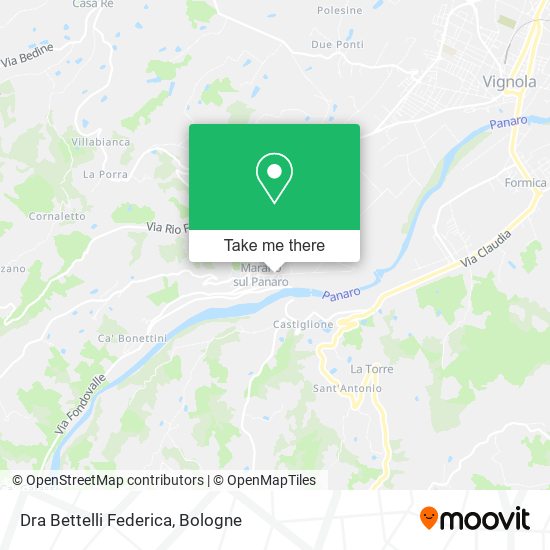 Dra Bettelli Federica map