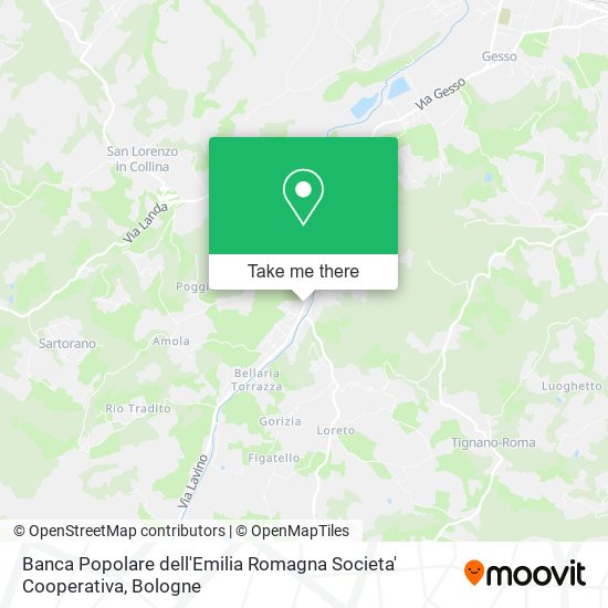 Banca Popolare dell'Emilia Romagna Societa' Cooperativa map