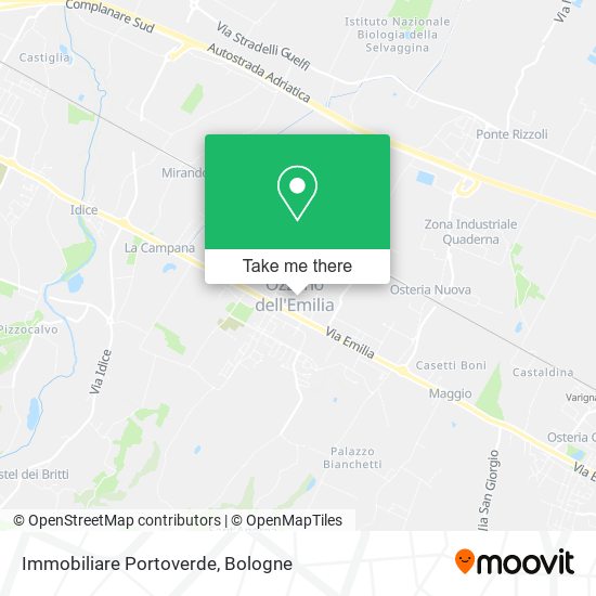Immobiliare Portoverde map
