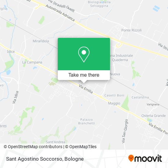 Sant Agostino Soccorso map