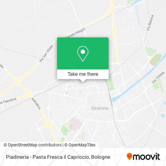 Piadineria - Pasta Fresca il Capriccio map